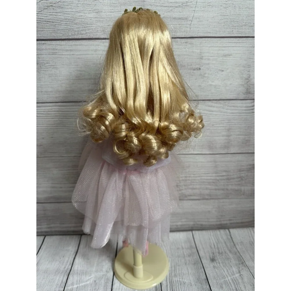 16” Porcelain Doll Ballerina Doll With Stand  NWOB